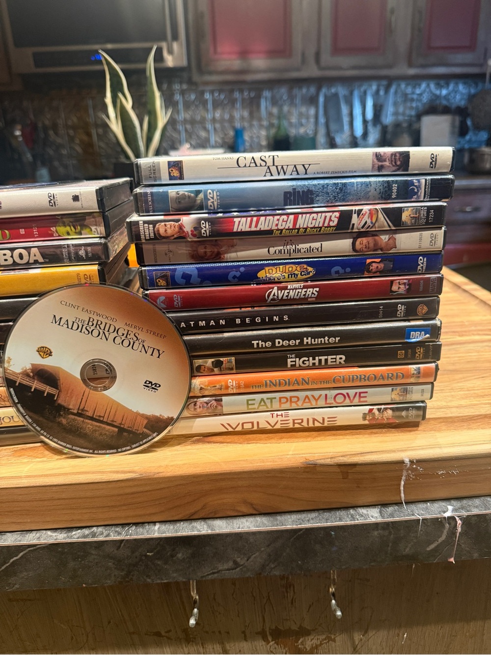 Assorted DVD Movie Lot - Various Titles (Black, Orange, Blue)
